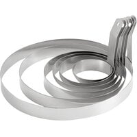 Choice Stainless Steel Egg Rings - 6/Pack