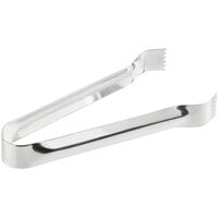 Choice 6 inch Stainless Steel Pom Tongs