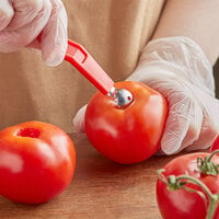 Choice Tomato Corer with Red Plastic Handle