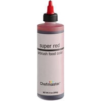 Chefmaster 9 oz. Super Red Airbrush Color