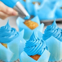 Chefmaster 10.5 oz. Neon Brite Blue Liqua-Gel Food Coloring