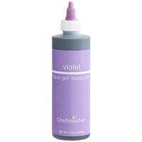 Chefmaster 10.5 oz. Violet Liqua-Gel Food Coloring