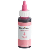 Chefmaster 2 oz. Pink Oil-Based Candy Color