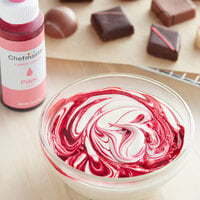Chefmaster 2 oz. Pink Oil-Based Candy Color