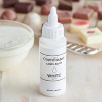 Chefmaster 2 oz. White Oil-Based Candy Color