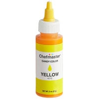Chefmaster 2 oz. Yellow Oil-Based Candy Color