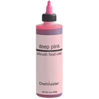Chefmaster 9 oz. Deep Pink Airbrush Color