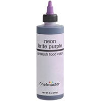 Chefmaster 9 oz. Neon Brite Purple Airbrush Color