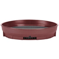Cambro MDSCDB9487 Camduction Cranberry Meal Delivery Base for Complete Heat System - 12/Case