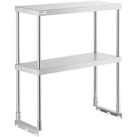 ServIt 423ST2OS2 Double Overshelf for 2-Pan Steam Tables
