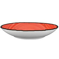 International Tableware RT-107-RU Rotana 14.5 oz. Ruby Porcelain Pasta Bowl - 24/Case