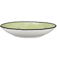 International Tableware RT-107-LI Rotana 14.5 oz. Lime Porcelain Pasta Bowl - 24/Case
