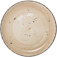 International Tableware RT-7-WH Rotana 7 inch Wheat Coupe Porcelain Plate - 36/Case