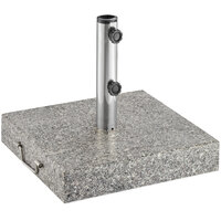 Lancaster Table & Seating 110 lb. Granite Square Umbrella Base