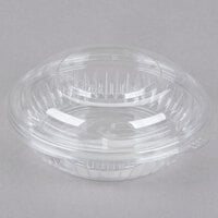 Dart PET8BCD PresentaBowls 8 oz. Clear Plastic Bowl with Dome Lid - 252/Case