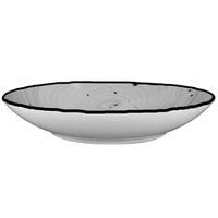 International Tableware RT-110-ST Rotana 40 oz. Stone Porcelain Pasta Bowl - 12/Case