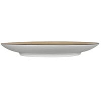 International Tableware RT-16-WH Rotana 10 1/2 inch Wheat Coupe Porcelain Plate - 12/Case