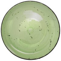 International Tableware RT-110-LI Rotana 40 oz. Lime Porcelain Pasta Bowl - 12/Case