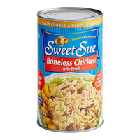 Sweet Sue Can Boned Chicken 50 oz. - 6/Case