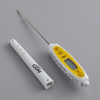 CDN DTTW572 ProAccurate 3 1/2 inch Waterproof Digital Pocket Probe Thermometer with Rotating Display