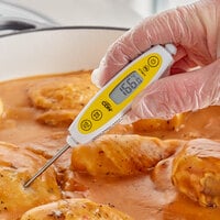 CDN DTTW572 ProAccurate 3 1/2 inch Waterproof Digital Pocket Probe Thermometer with Rotating Display