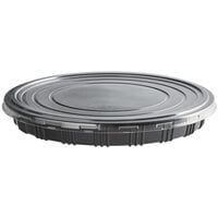 Choice 14 7/8 inch Round Food Tray with Lid - 100/Case