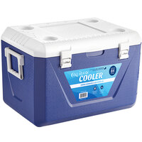 Choice Blue 63 Qt. Cooler with Side Swing Handles