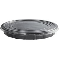 Choice 13 5/8 inch Round Food Tray with Lid - 100/Case