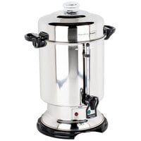 Hamilton Beach D50065 60 Cup (318 oz.) Stainless Steel Commercial Coffee Urn / Percolator - 1000W