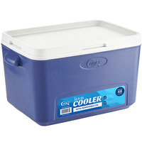 Choice Blue 33 Qt. Cooler with Side Handles - BUY ONE GET ONE FREE!