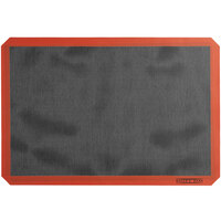 Baker's Mark 16 1/2" x 24 1/2" Full Size Heavy-Duty Perforated Silicone Non-Stick Baking Mat