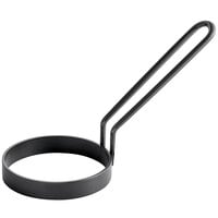 Vigor 4 inch Non-Stick Egg Ring with Gray Coated Handle