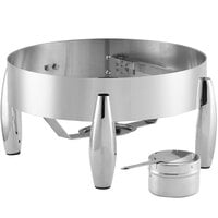 Acopa Manchester 11 Qt. Round Chafer Stand with Fuel Holder