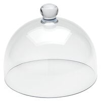 American Metalcraft Lift 8 1/8" Clear Polycarbonate Dome Cover / Cloche LFTD8