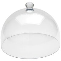 American Metalcraft Lift 12 1/8" Clear Polycarbonate Dome Cover / Cloche LFTD12
