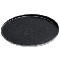 American Metalcraft LFTPB12 Lift 11 3/4" Speckled Black and White Coupe Melamine Plate