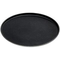 American Metalcraft LFTPB13 Lift 13" Speckled Black and White Coupe Melamine Plate