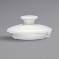 Bauscher by BauscherHepp 544377 Bonn Bright White Porcelain Teapot Lid - 12/Case