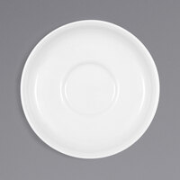 Bauscher by BauscherHepp 546909 Bonn 4 3/8 inch Bright White Round Porcelain Saucer - 12/Case