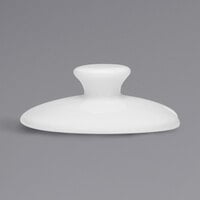 Bauscher by BauscherHepp 544927 Bonn Bright White Porcelain Sugar Bowl Lid - 36/Case