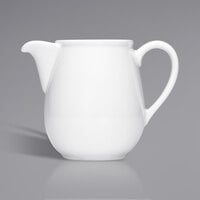Bauscher by BauscherHepp 544131 Bonn 10.1 oz. Bright White Porcelain Coffee Pot - 12/Case