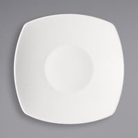 Bauscher by BauscherHepp 711830 Options 35.8 oz. Bright White Porcelain Square Coupe Pasta Bowl - 12/Case