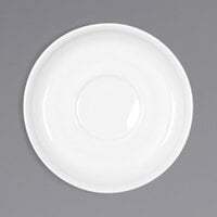 Bauscher by BauscherHepp 546925 Bonn 5 15/16 inch Bright White Round Porcelain Saucer - 12/Case