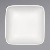 Bauscher by BauscherHepp 113215 B1100 9.1 oz. Bright White Square Stackable Porcelain Dish - 12/Case