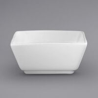 International Tableware EL-4 Elite 2.5 oz. Bright White Square Porcelain Ramekin - 36/Case
