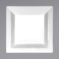 International Tableware EL-13 Elite 18 oz. Bright White Square Porcelain Soup Bowl - 12/Case