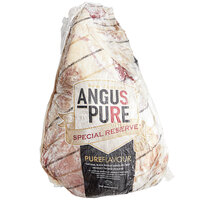 AngusPure Special Reserve 12 lb. New Zealand Grass Fed Angus Beef Shoulder Clod - 4/Case