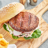Broadleaf 5.3 oz. North American Grass Fed Bison Burger - 30/Case