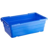 Choice 25" x 15" x 8" Blue Meat Lug / Tote Box