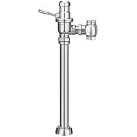 Sloan 3050505 DOLPHIN Chrome Single Flush Exposed Manual Service Sink Flushometer with Top Spud Fixture Connection and 1 1/2" Offset - 6.5 GPF